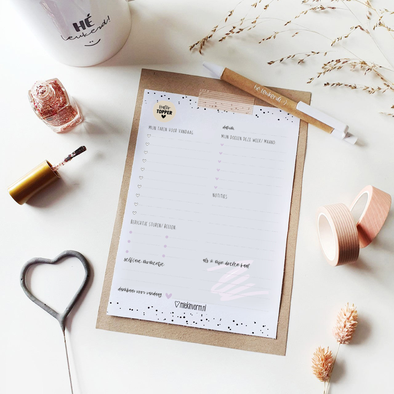 Printable | planners pakket