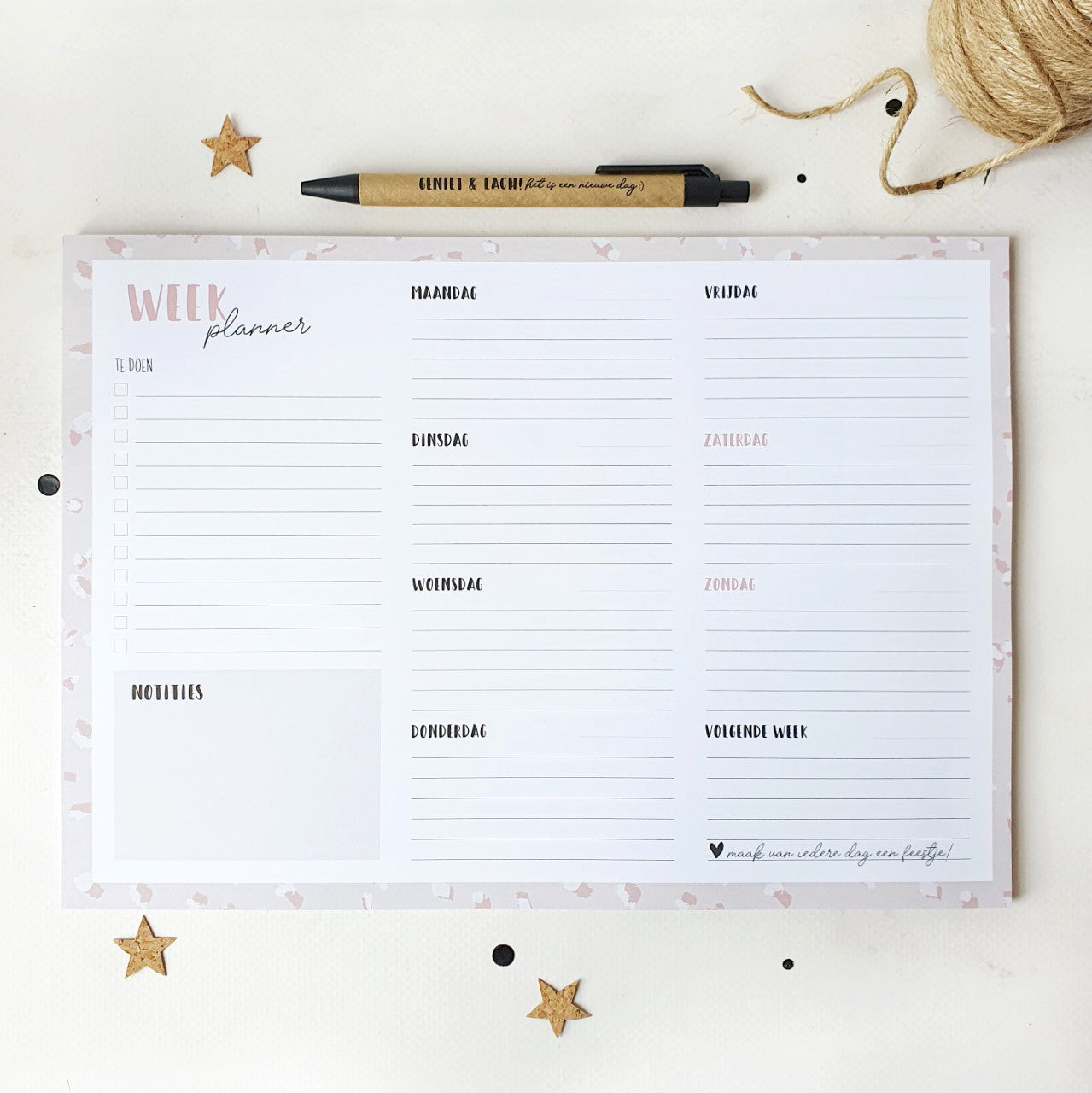 Printable | planners pakket