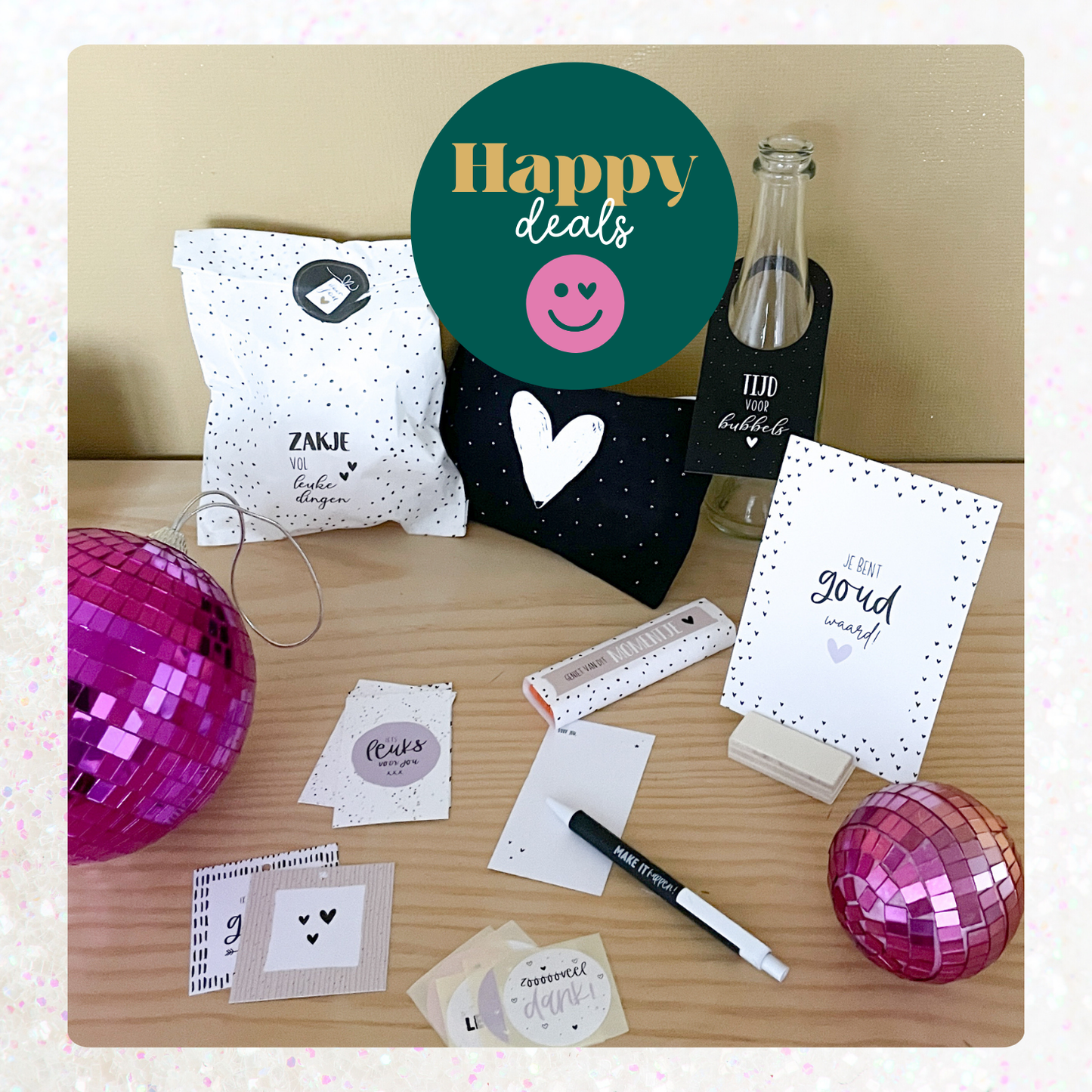 Happy GIFT bag #2 | goud waard