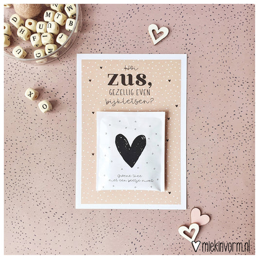 Printable | Ansichtkaart | thee zus