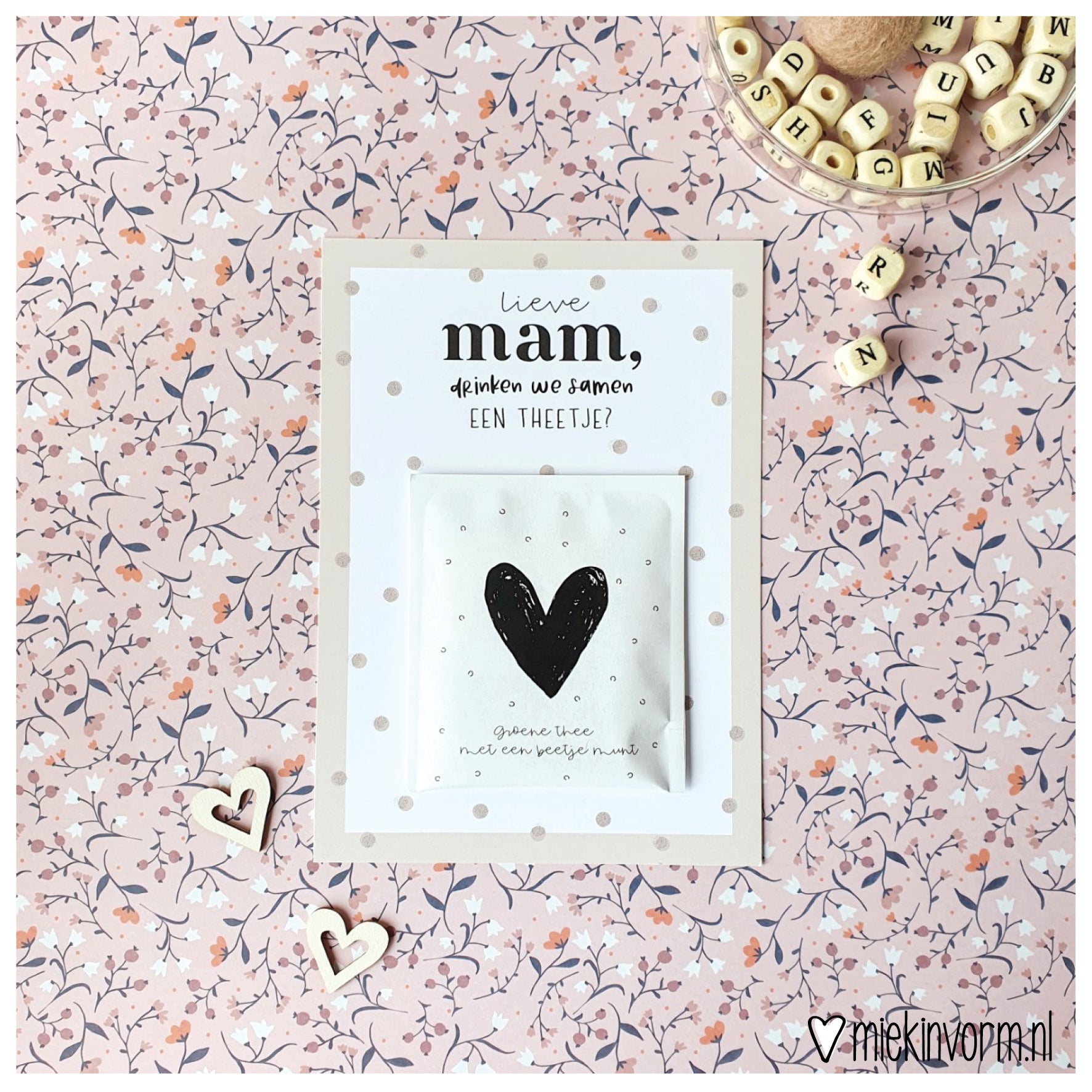 Printable | Ansichtkaart | thee mama