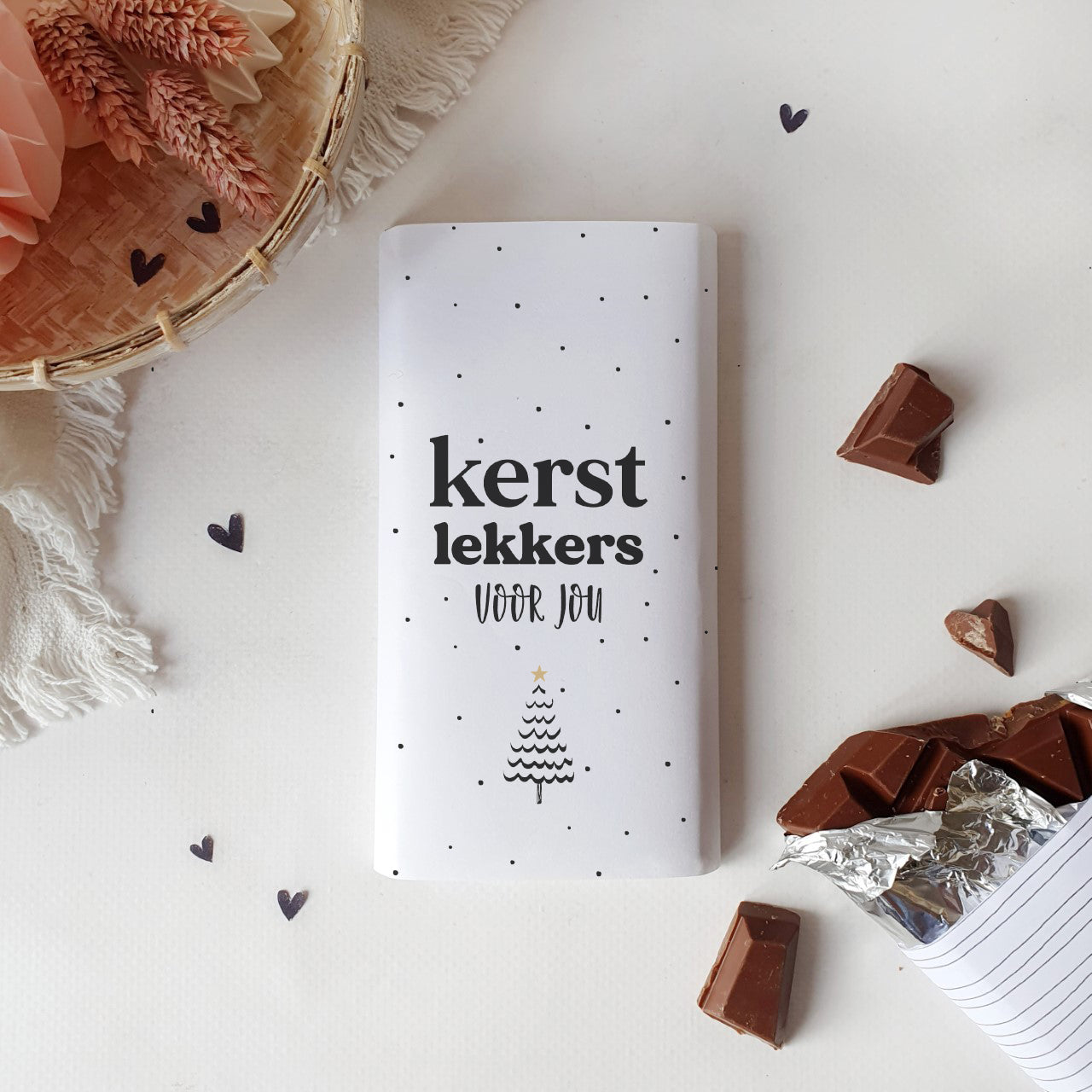 Printable | KERST | Chocoladewikkels