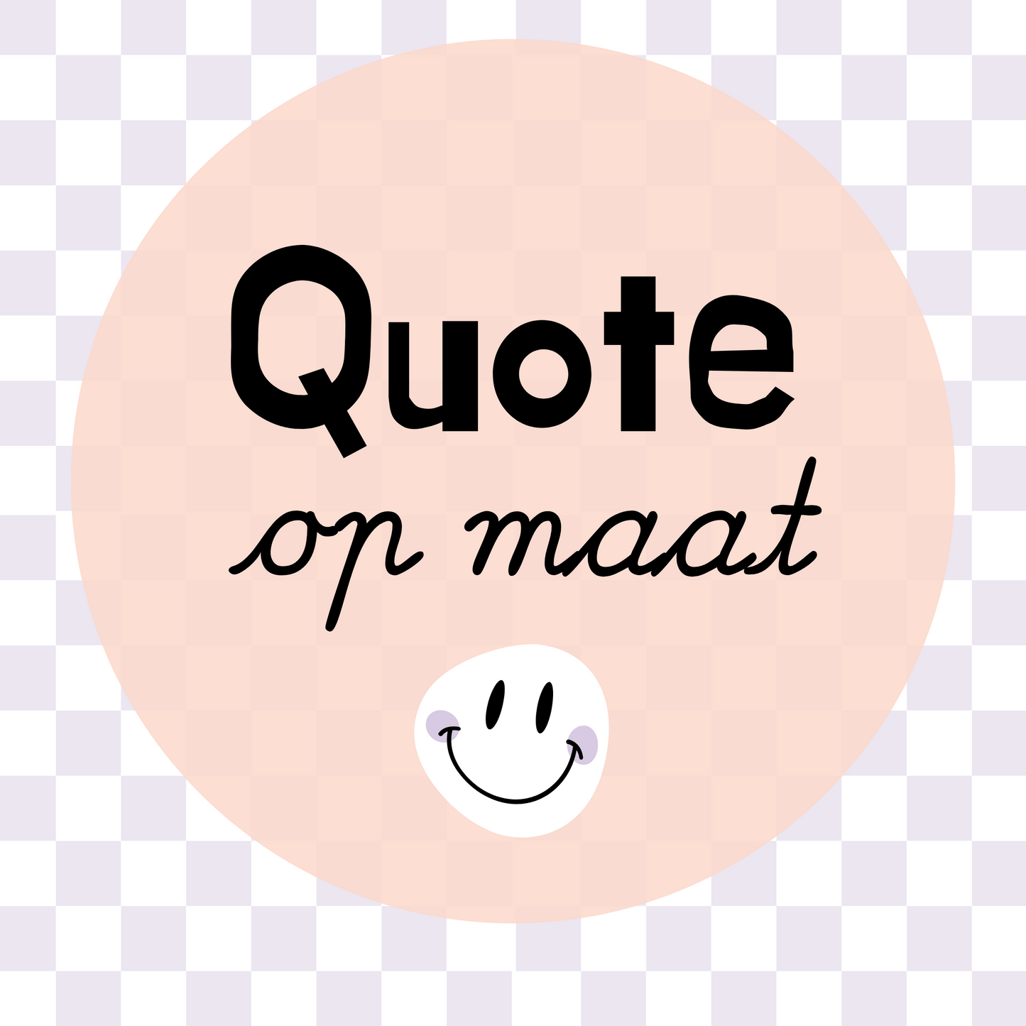 Quote op maat