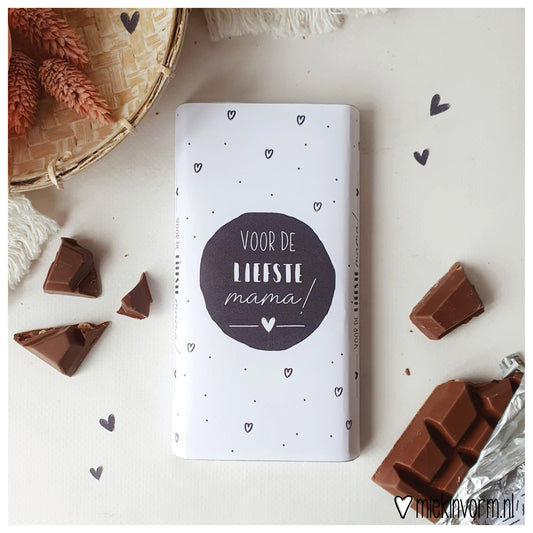 Printable | Chocoladewikkel  | voor de liefste mama!