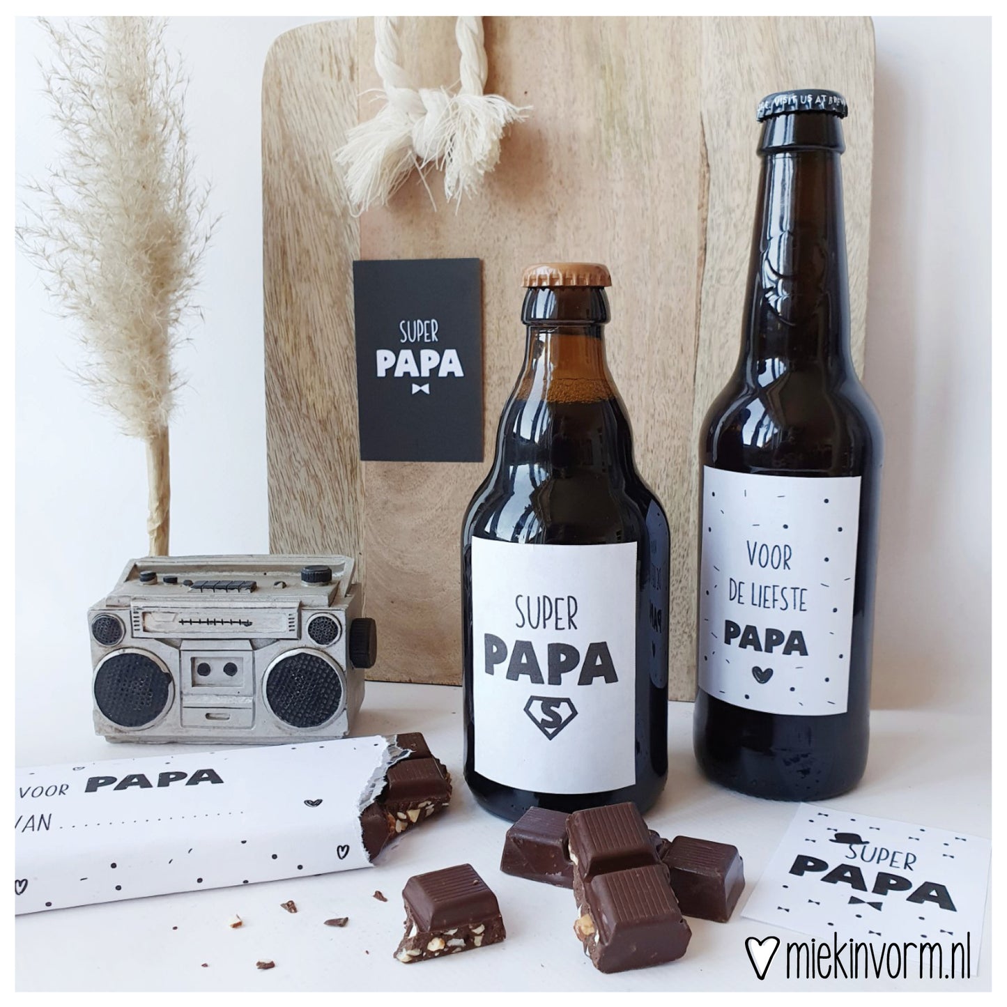 Printable | (bonus) papa & opa chocolade & etiketten