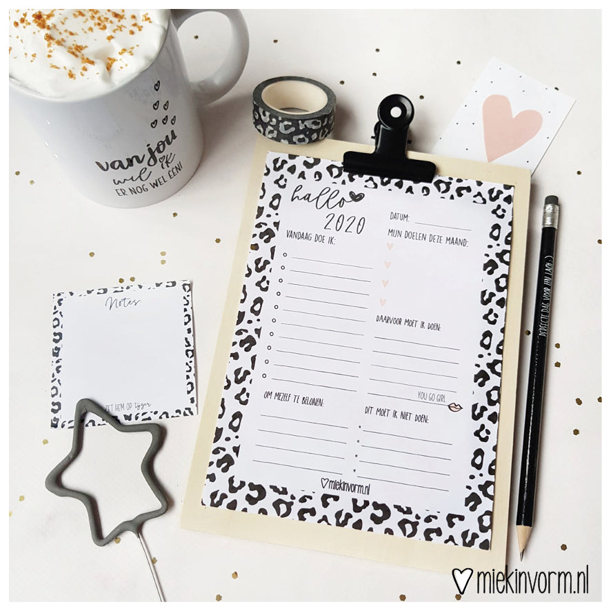 Printable | Doelenplanner