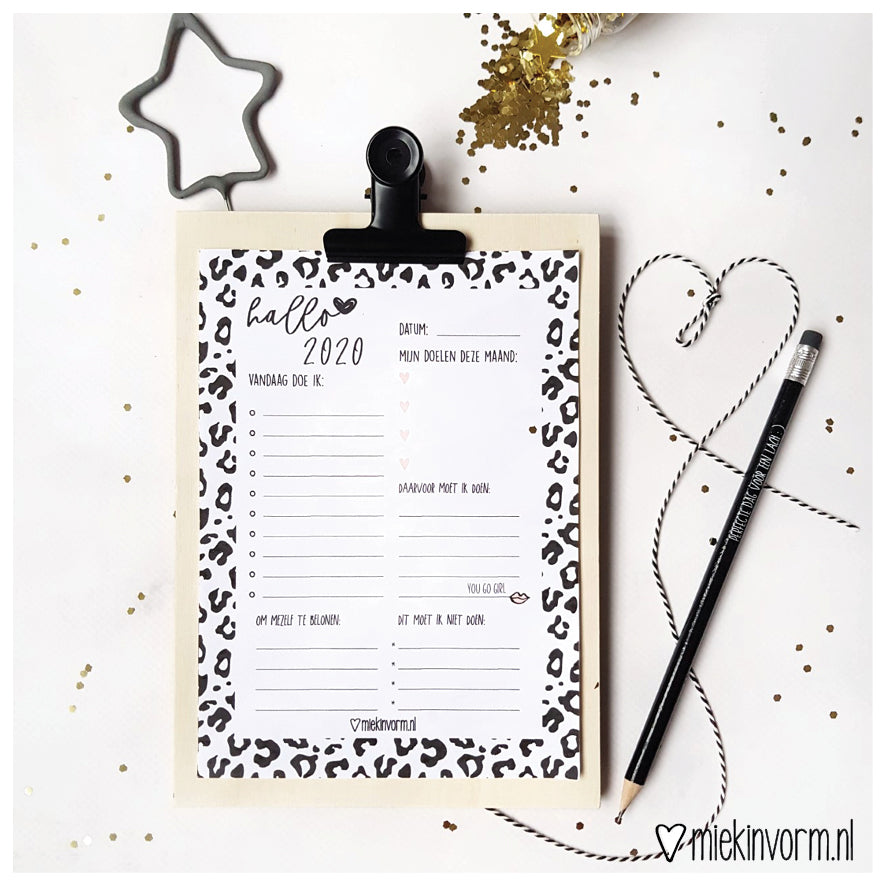 Printable | Doelenplanner