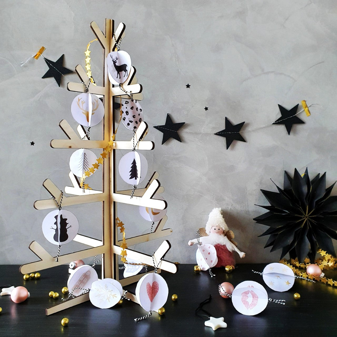 Printable | KERST | ballen & aftelposter